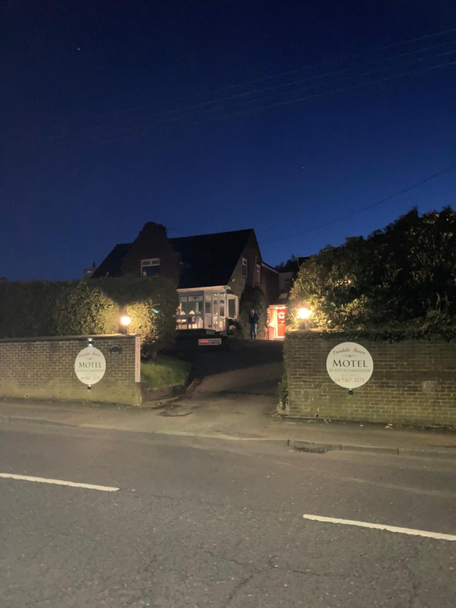 Overdale Motel Lisburn Zewnętrze zdjęcie